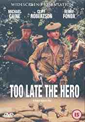 full movie Too Late the Hero on DVD