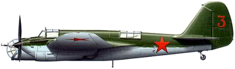 Tupolev SB-2 in Continuation War