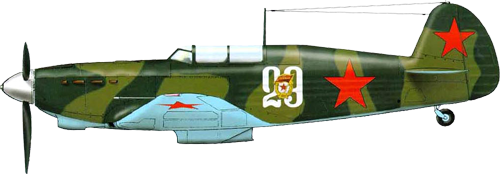 Yakovlev Yak-7 in Continuation War