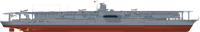 Kaga aircraft carrier