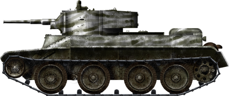 BT-5 tank in Winter War