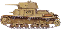 Fiat M14-41 in Second Battle of El Alamein