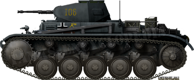 Panzerkampfwagen II in Battle of France
