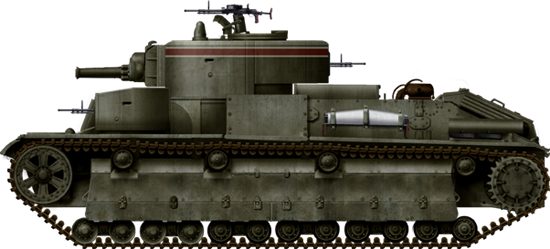 T-28 tank in Winter War