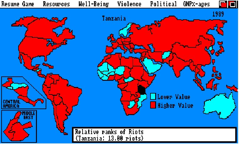 Balance of Power 1985 war game