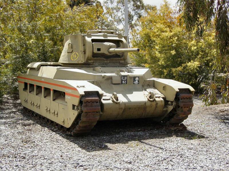 Matilda II tank - Top 10 Best Tanks of All Time