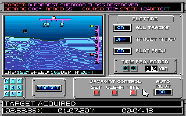 688 Attack Sub 1989 war game