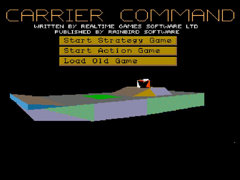 Carrier Command war game