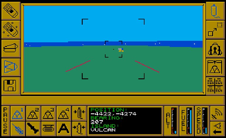 Carrier Command 1988 war game