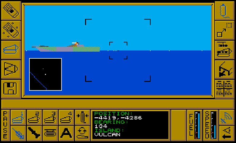 Carrier Command 1988 war game