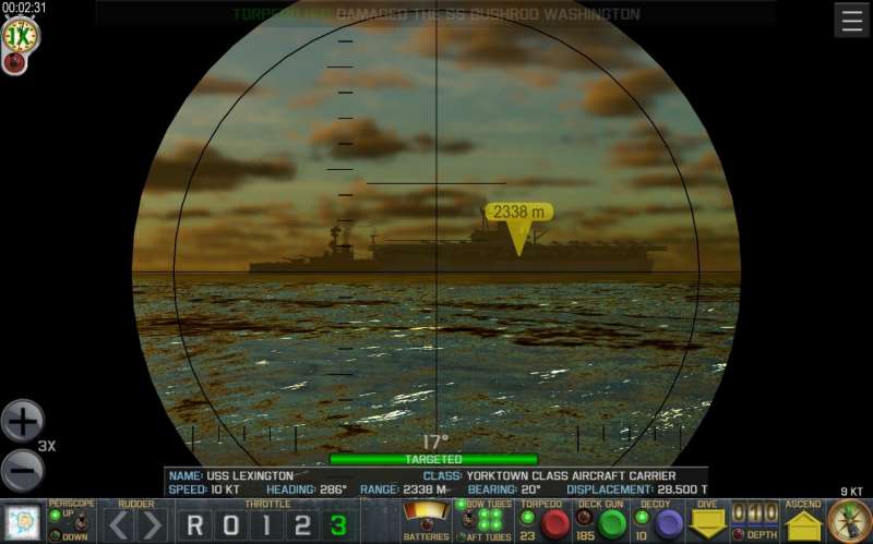 Crash Dive 2015 war game