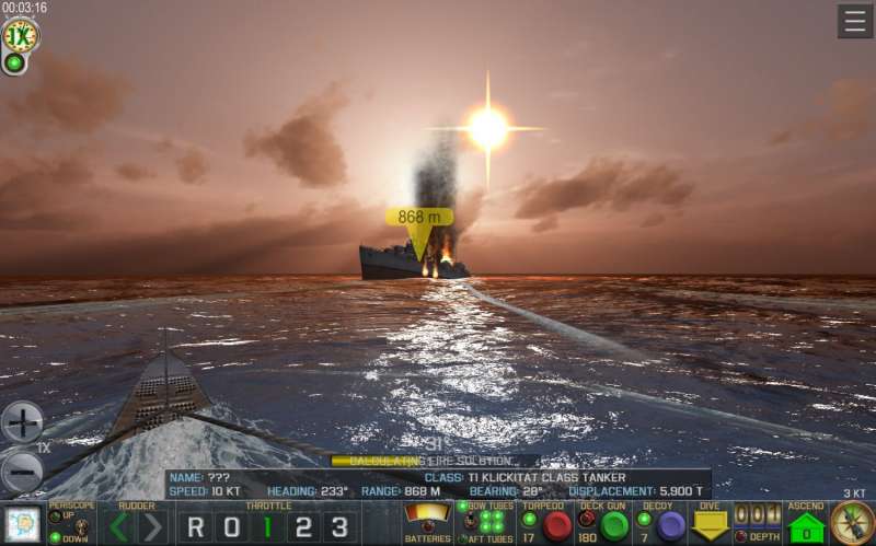 Crash Dive 2015 war game