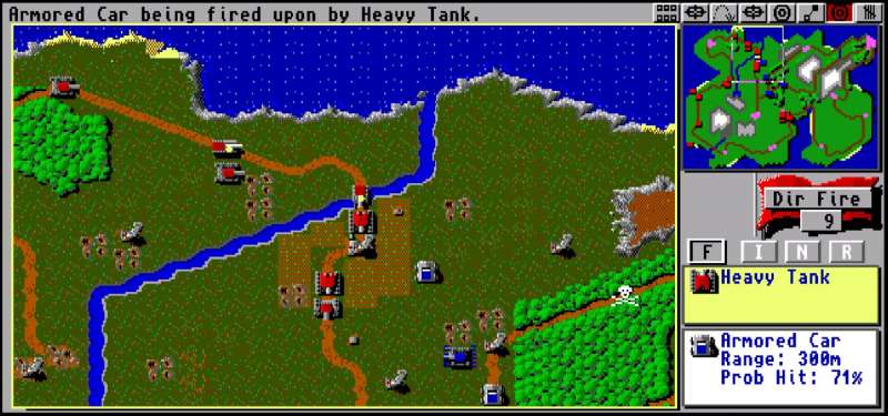 Perfect General 1991 war game