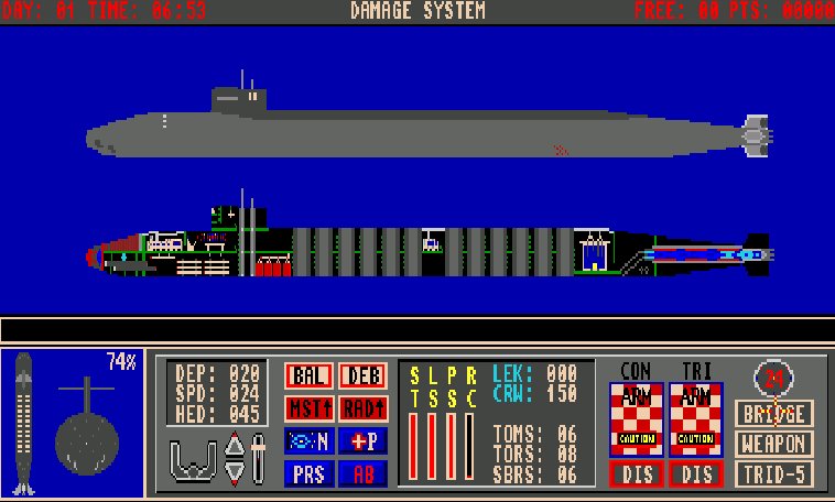 SeaLance 1989 war game
