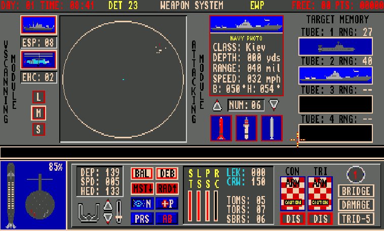 SeaLance 1989 war game