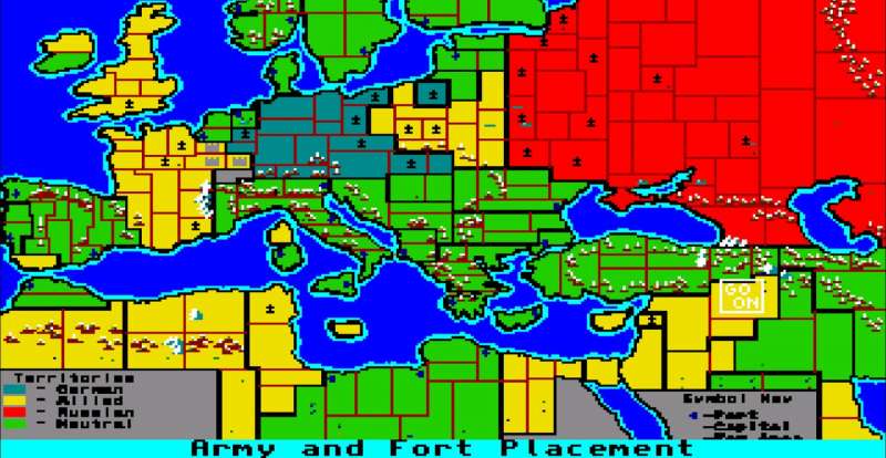 Storm Across Europe 1989 war game