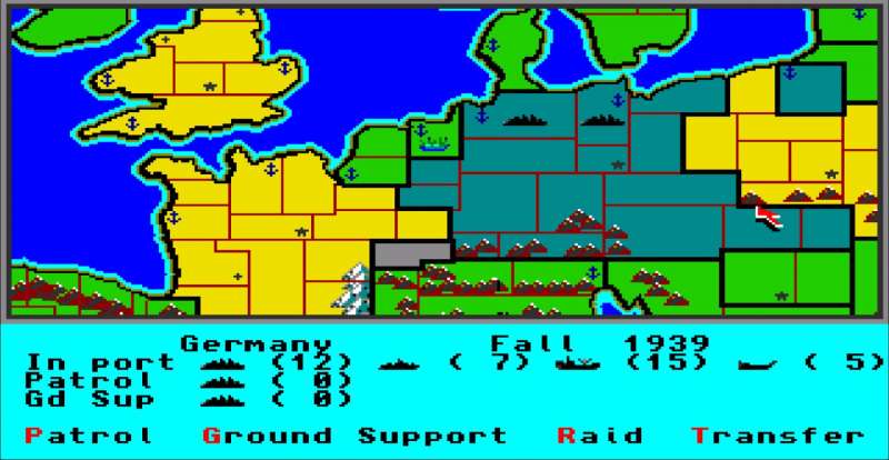 Storm Across Europe 1989 war game