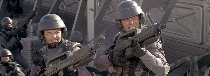 Starship Troopers war movie