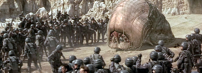 Starship Troopers war movie